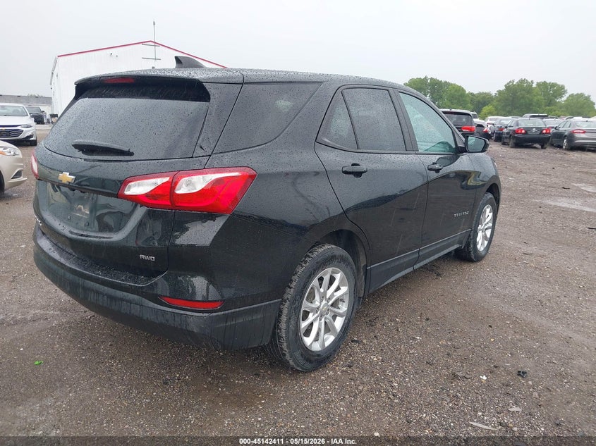 Vin: 2gnaxsev8l6257698, lot: 45640050, chevrolet equinox awd ls 20204