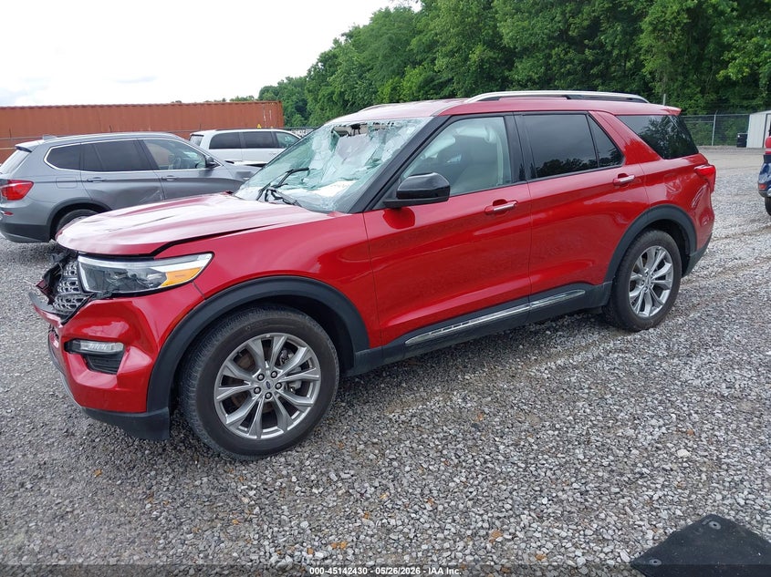 Vin: 1fmsk7fh4rga02732, lot: 45640069, ford explorer limited 20242