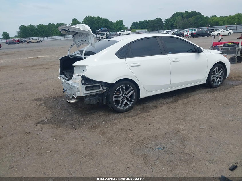 Vin: 3kpf34ad8ke022428, lot: 45640093, kia forte s 20194
