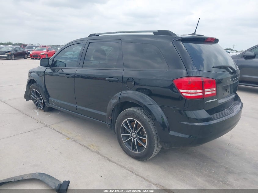 Vin: 3c4pdcabxjt527052, lot: 45640101, dodge journey se 20183