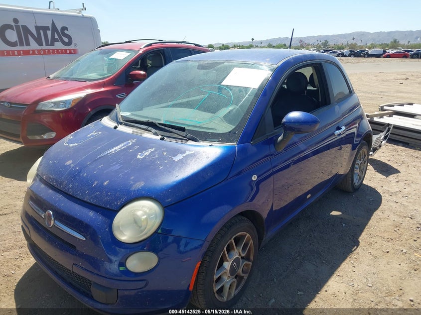 Vin: 3c3cffar1ct104584, lot: 45640164, fiat 500 pop 20122