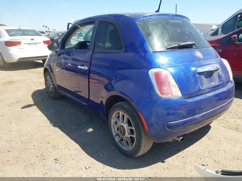 Vin: 3c3cffar1ct104584, lot: 45640164, fiat 500 pop 20123