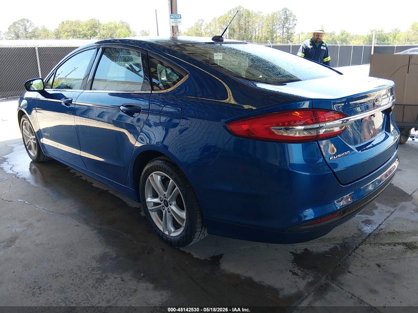 Vin: 3fa6p0uu8jr235921, lot: 45640169, ford fusion hybrid s 20183