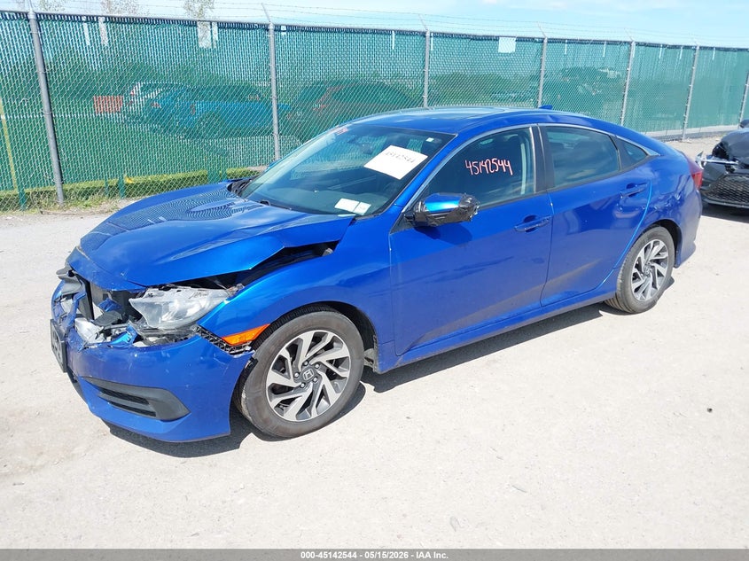 2017 HONDA CIVIC auction photo 2