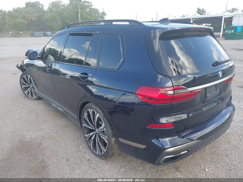 Vin: 5uxcx6c0xl9b23412, lot: 45640190, bmw x7 m50i 20203