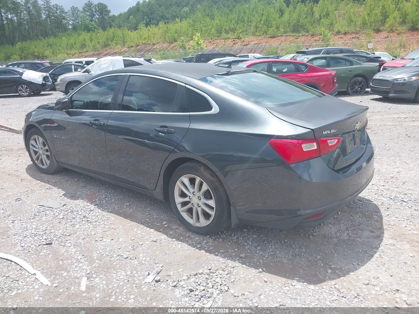 Vin: 1g1ze5st1hf110425, lot: 45640213, chevrolet malibu 1lt 20173