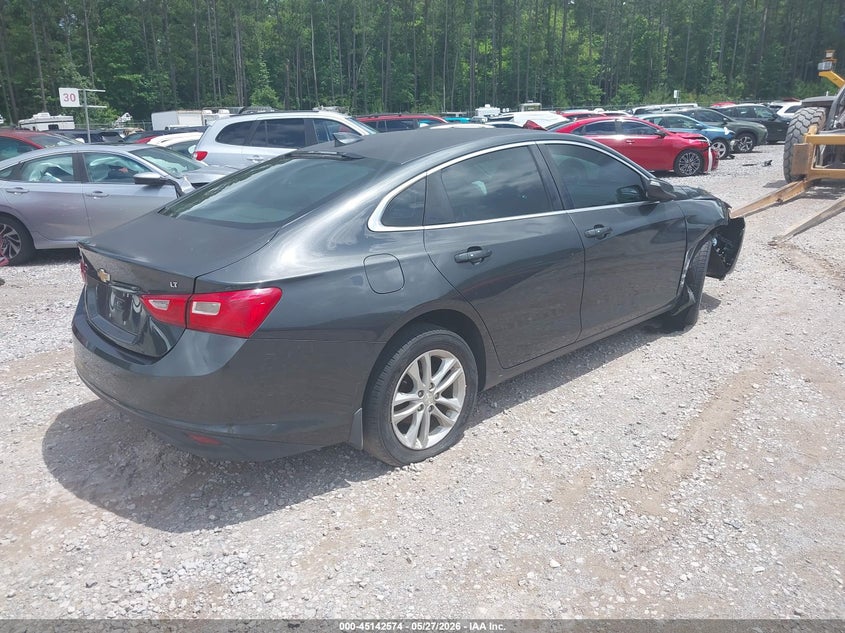 Vin: 1g1ze5st1hf110425, lot: 45640213, chevrolet malibu 1lt 20174