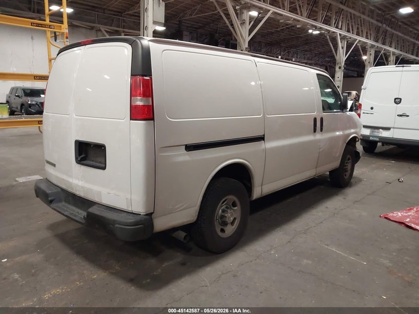 Vin: 1gcwgafp9n1271382, lot: 45640226, chevrolet express cargo rwd 2500 regular wheelbase wt 20224