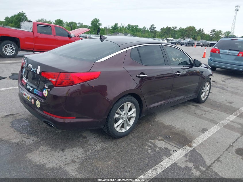Vin: 5xxgm4a73dg215320, lot: 45640256, kia optima lx 20134