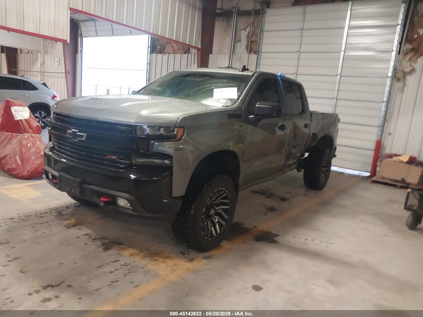 2020 Chevrolet Silverado 1500 4wd  Short Bed Lt Trail Boss 3GCPYFED0LG323762 photo 1