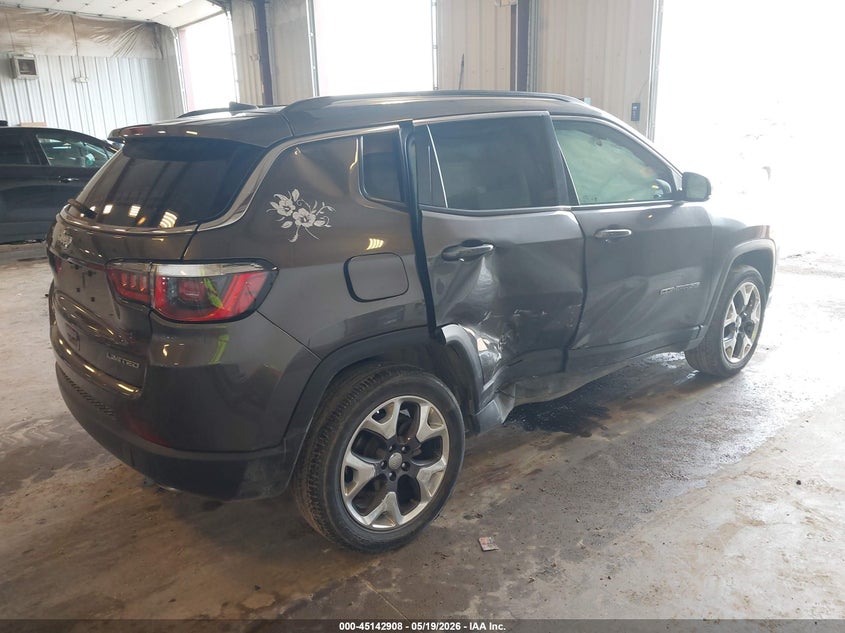 Vin: 3c4njdcb9kt854370, lot: 45640547, jeep compass limited 4x4 20194