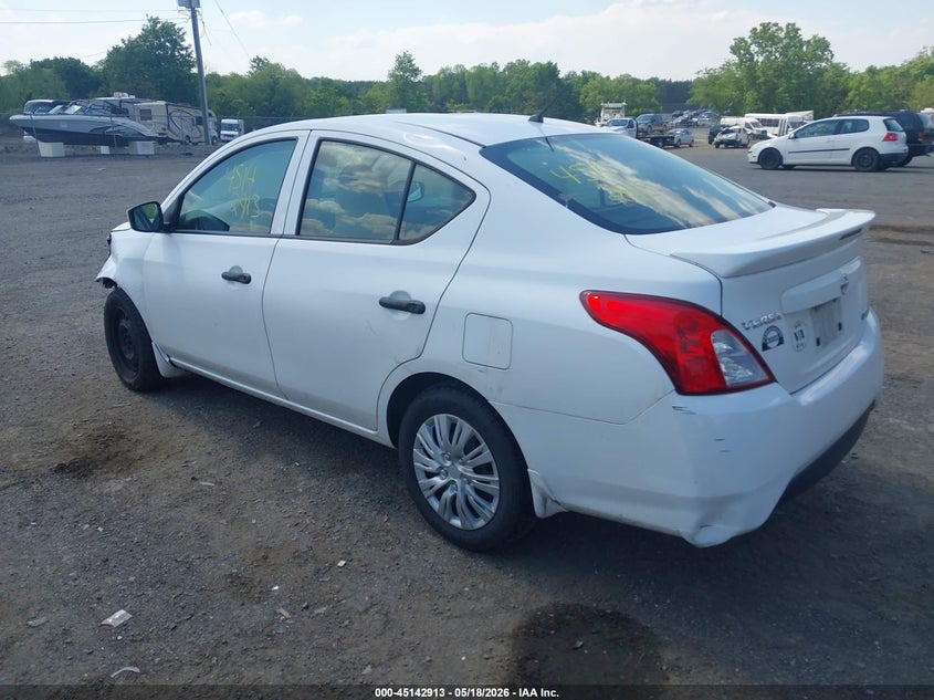 Vin: 3n1cn7ap2gl899043, lot: 45640552, nissan versa 1.6 s+ 20163