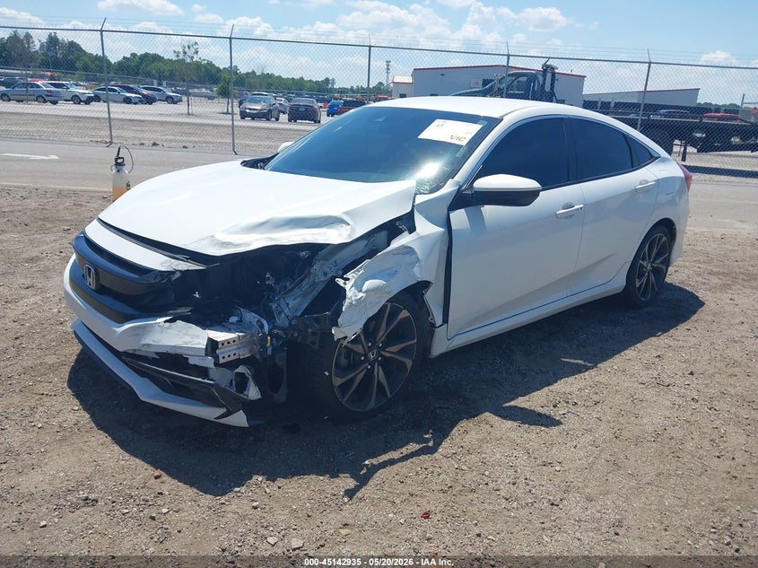 2019 HONDA CIVIC auction photo 2