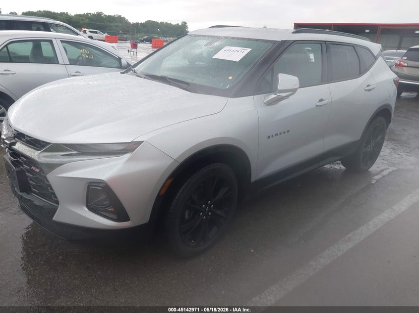 Vin: 3gnkbers0ls541610, lot: 45640610, chevrolet blazer fwd rs 20202