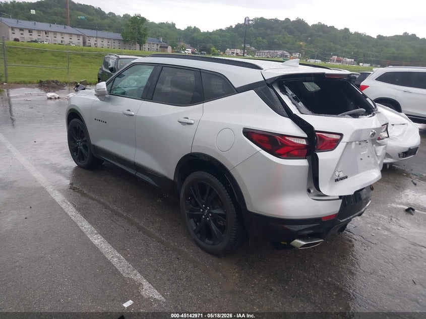 Vin: 3gnkbers0ls541610, lot: 45640610, chevrolet blazer fwd rs 20203