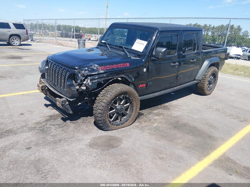 Vin: 1c6hjtag1ll140047, lot: 45640645, jeep gladiator sport s 4x4 20202