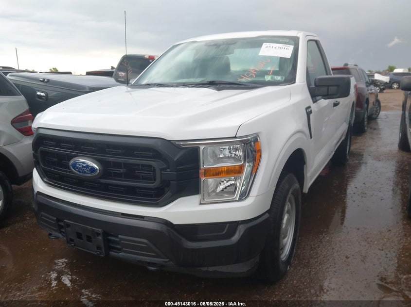 2021 Ford F-150 Xl 1FTMF1EB2MKE59377 photo 1