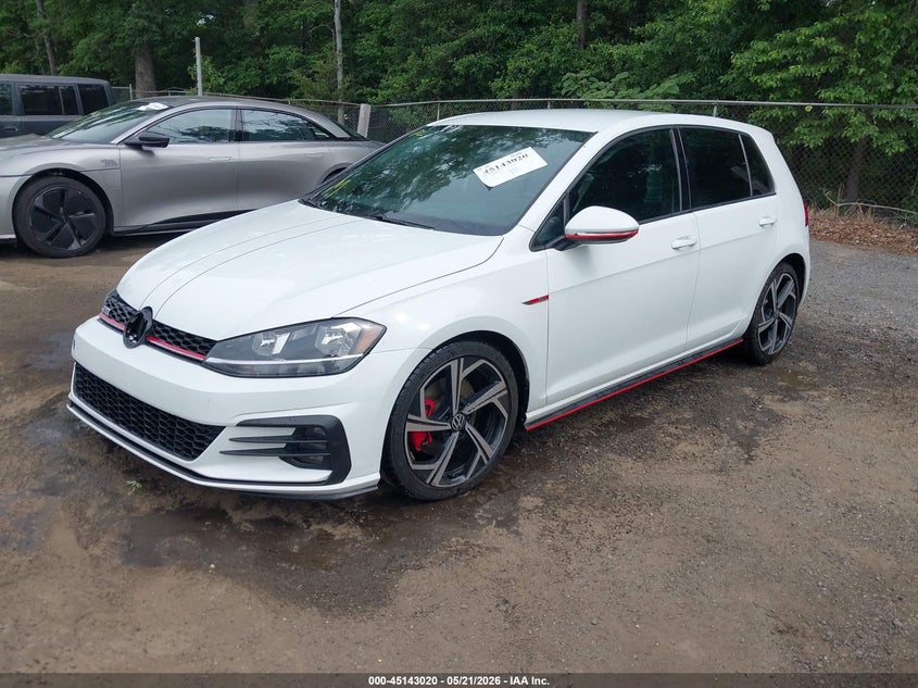 Vin: 3vw447au0jm293913, lot: 45640659, volkswagen golf gti 2.0t autobahn/2.0t s/2.0t se 20182