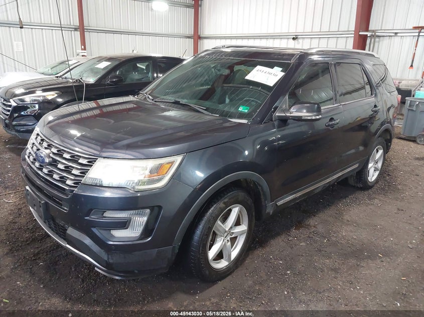 Vin: 1fm5k8dh9hgc01893, lot: 45640669, ford explorer xlt 20172