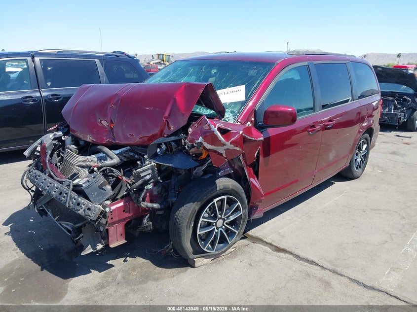 Vin: 2c4rdgeg0jr221003, lot: 45640688, dodge grand caravan gt 20182
