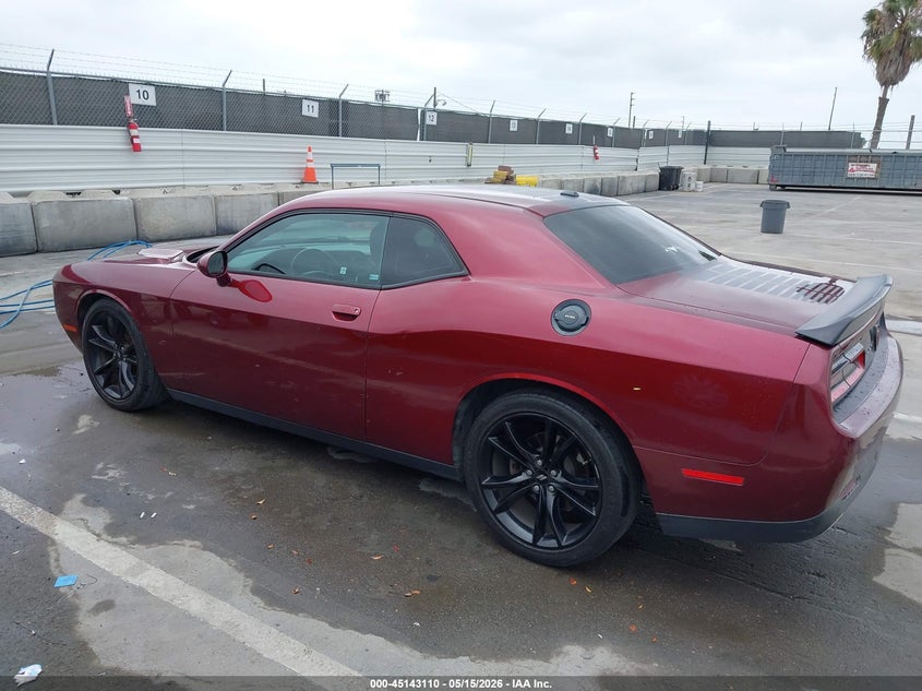 2018 DODGE CHALLENGER COUPE 3.6L V-6 DOHC, VVT, 305HP