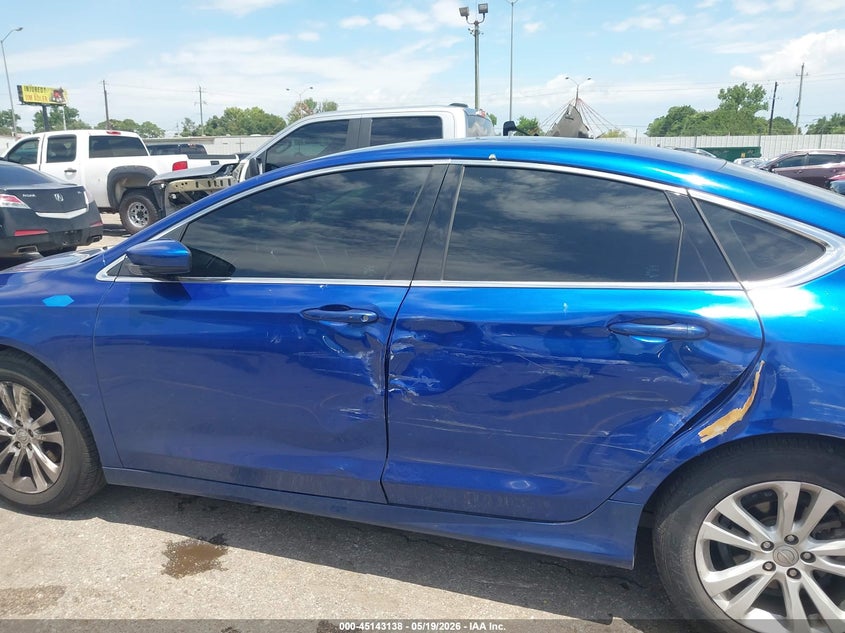 2016 CHRYSLER 200 SEDAN 2.4L I-4 VVT, 184HP