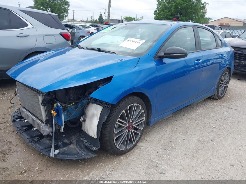 Vin: 3kpf44ac9pe593437, lot: 45640785, kia forte gt 20232