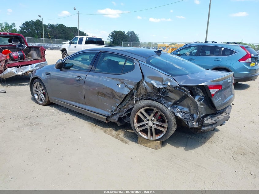 Vin: 5xxgr4a62dg108820, lot: 45640792, kia optima sx 20133