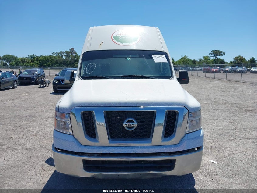2021 Nissan Nv Cargo Nv2500 Hd S High Roof V6 VIN: 1N6BF0LY6MN804415 Lot: 45143181