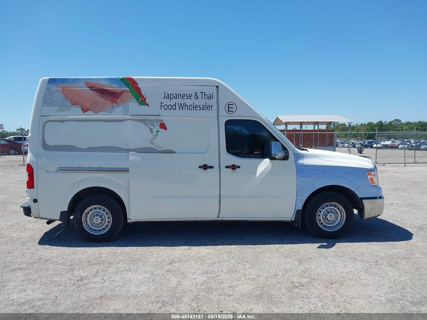2021 Nissan Nv Cargo Nv2500 Hd S High Roof V6 VIN: 1N6BF0LY6MN804415 Lot: 45143181