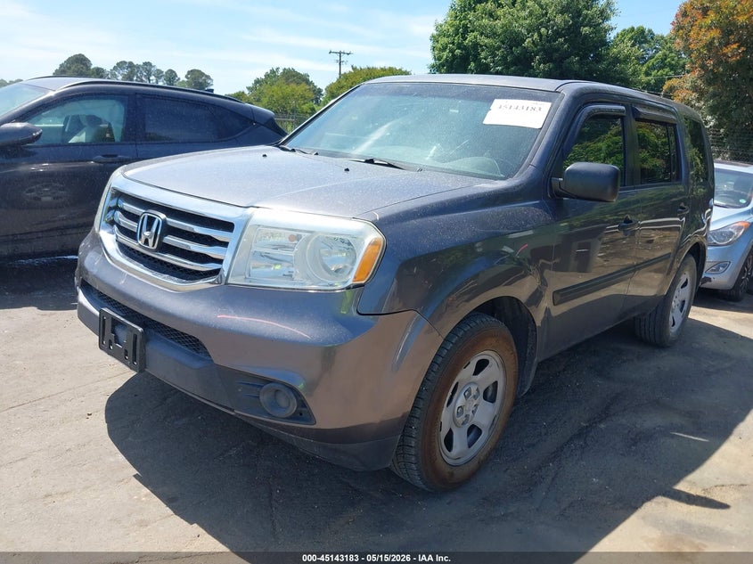 2015 HONDA PILOT auction photo 2