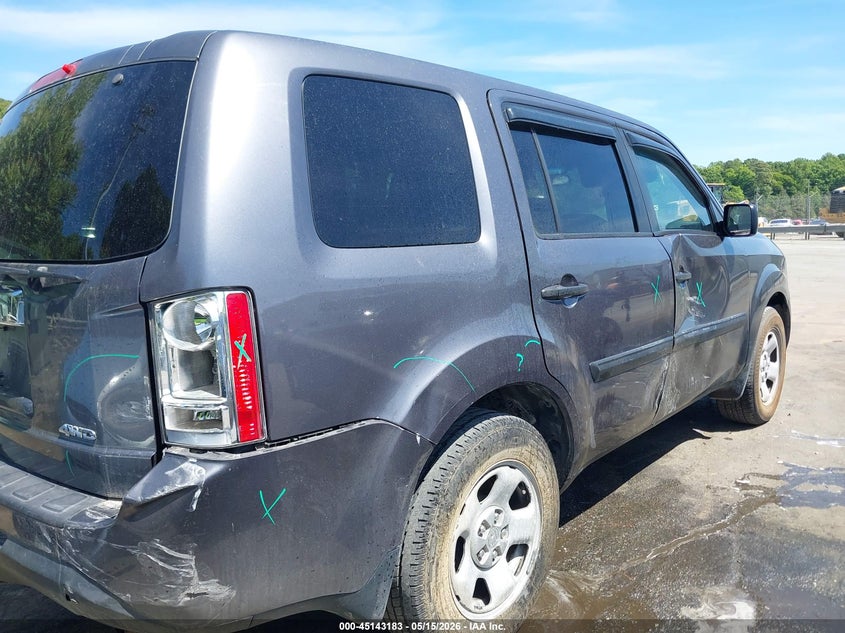 2015 HONDA PILOT auction photo 6