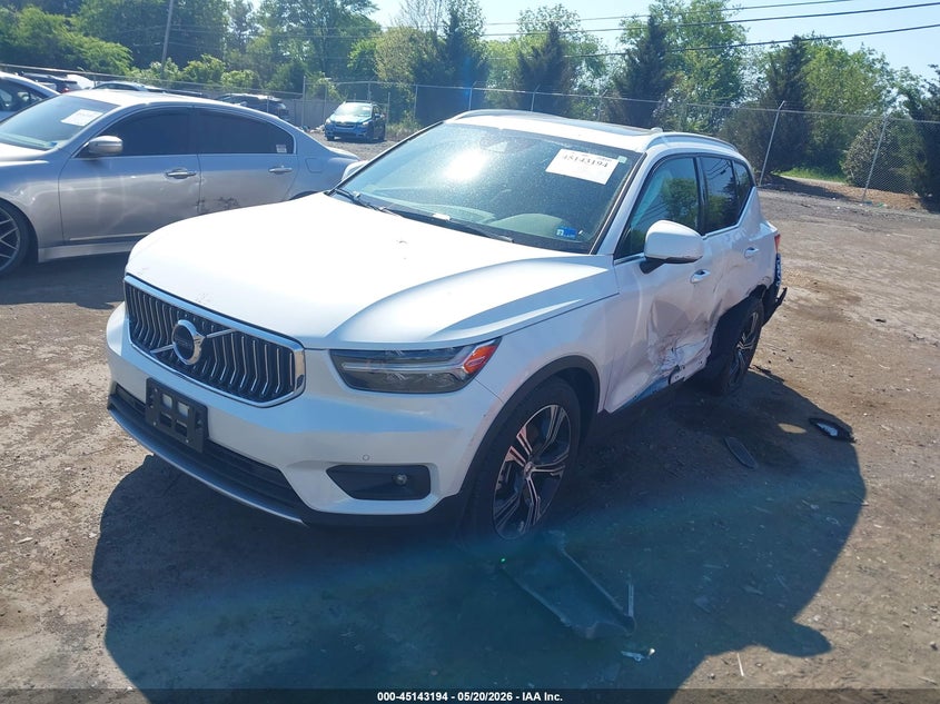 Vin: yv4162ul4l2258837, lot: 45640833, volvo xc40 t5 inscription 20202
