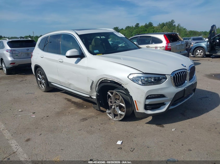 Vin: 5uxty5c03m9h84515, lot: 45640885, bmw x3 xdrive30i 2021 img_1