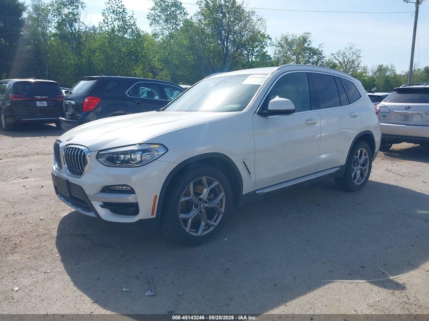 Vin: 5uxty5c03m9h84515, lot: 45640885, bmw x3 xdrive30i 20212