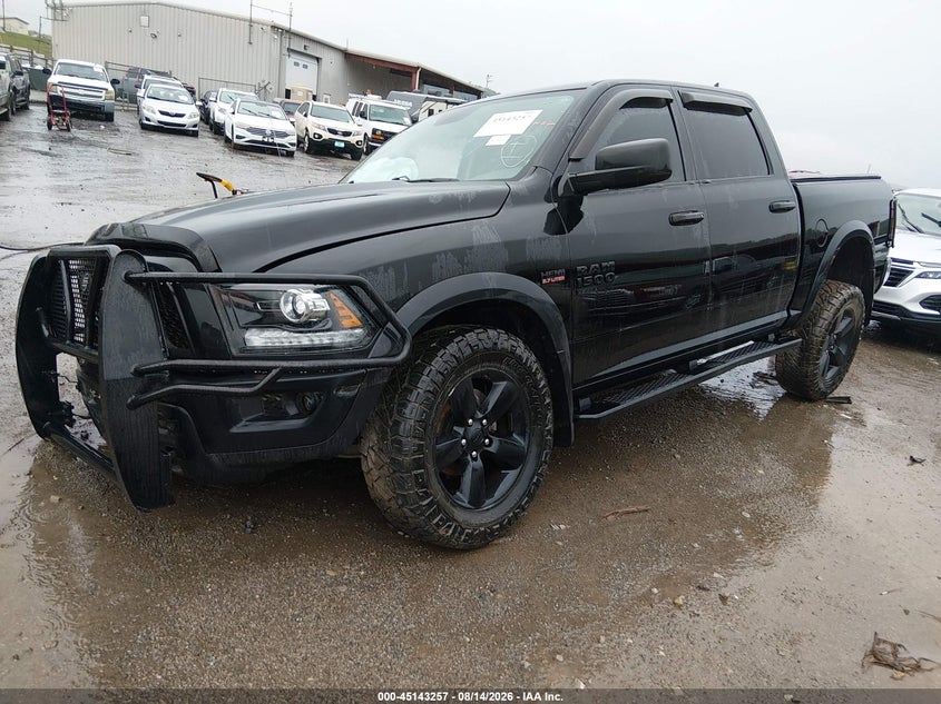 Vin: 1c6rr7lt0ks697065, lot: 45640896, ram 1500 classic warlock  4x4 5'7 box 20192