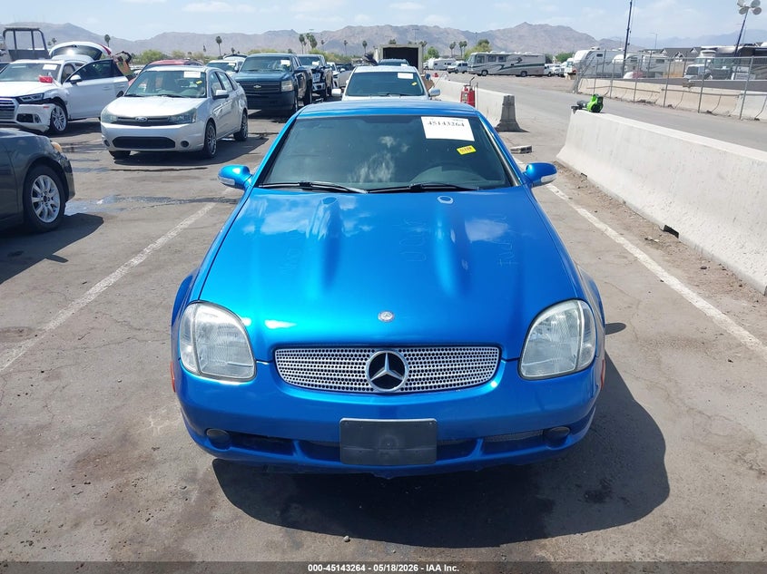 2001 Mercedes-Benz Slk 320 VIN: WDBKK65F91F217028 Lot: 45143264