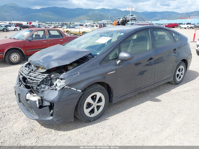 2012 TOYOTA PRIUS auction photo 2