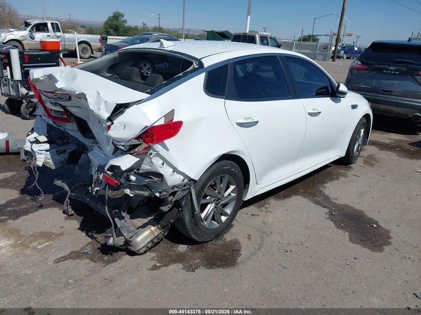 Vin: 5xxgt4l32kg347253, lot: 45641014, kia optima lx 20194