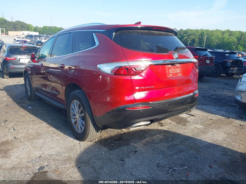Vin: 5gaerbkw8nj157030, lot: 45641025, buick enclave fwd essence 20223