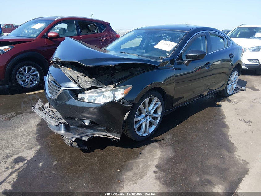 Vin: jm1gj1v54g1453645, lot: 45641048, mazda mazda6 i touring 20162