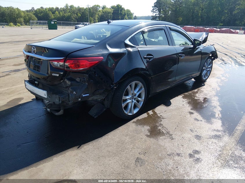 Vin: jm1gj1v54g1453645, lot: 45641048, mazda mazda6 i touring 20164