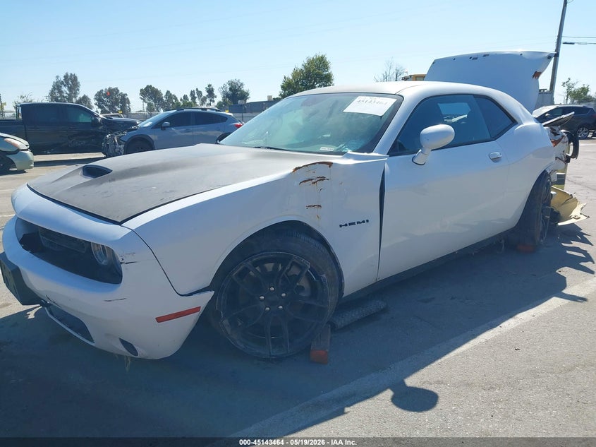 Vin: 2c3cdzbt6mh607149, lot: 45641103, dodge challenger r/t 20212