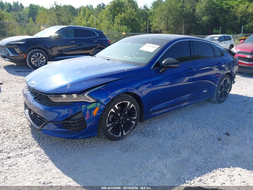 Vin: 5xxg64j29mg057483, lot: 45641107, kia k5 gt-line 20212