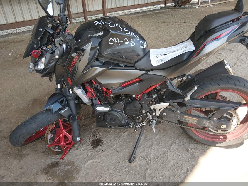 2025 Kawasaki Er500 VIN: ML5ERGF13SDA44264 Lot: 45143513