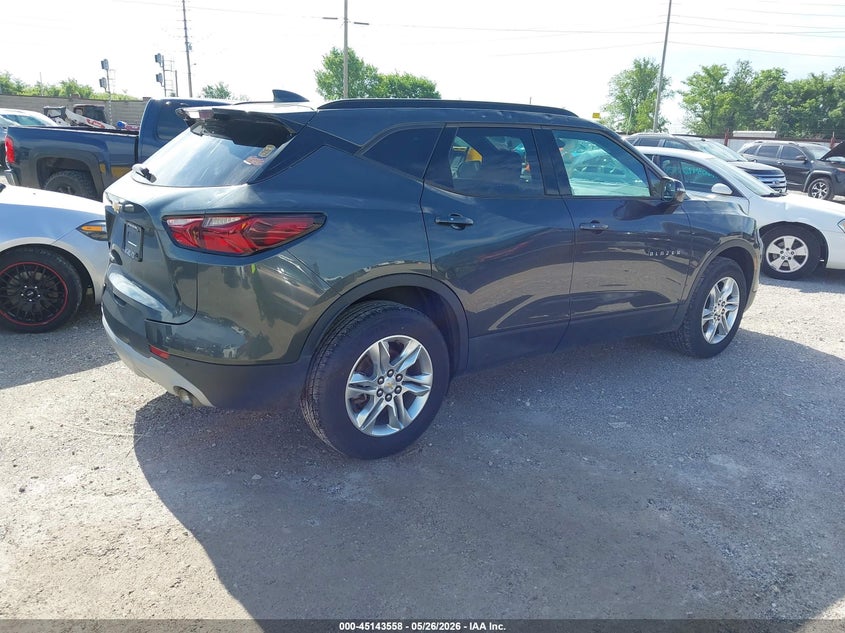Vin: 3gnkbbra8ks703424, lot: 45641197, chevrolet blazer 20194