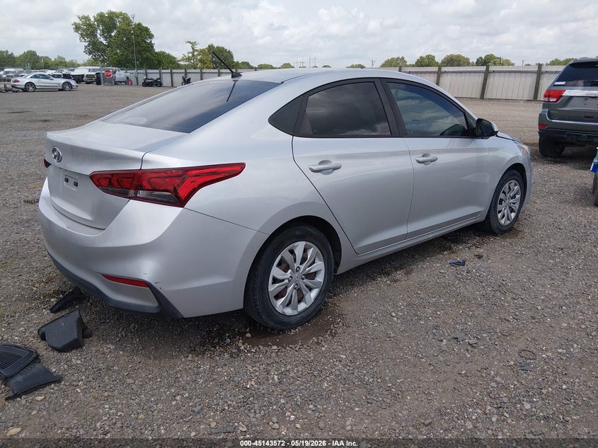 Vin: 3kpc24a32je021612, lot: 45641211, hyundai accent se 20184
