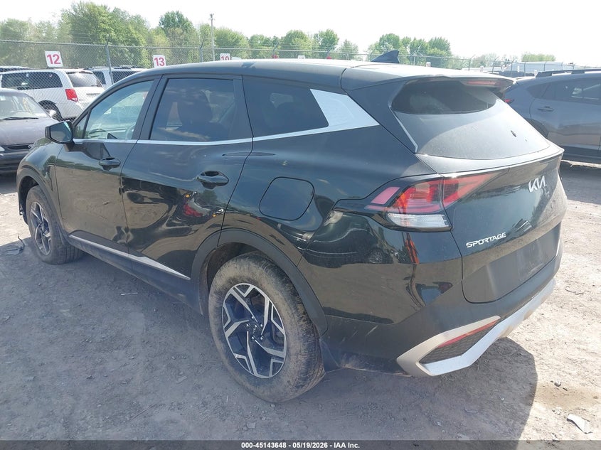 VIN KNDPUCAF2P7206025 2023 KIA SPORTAGE LX