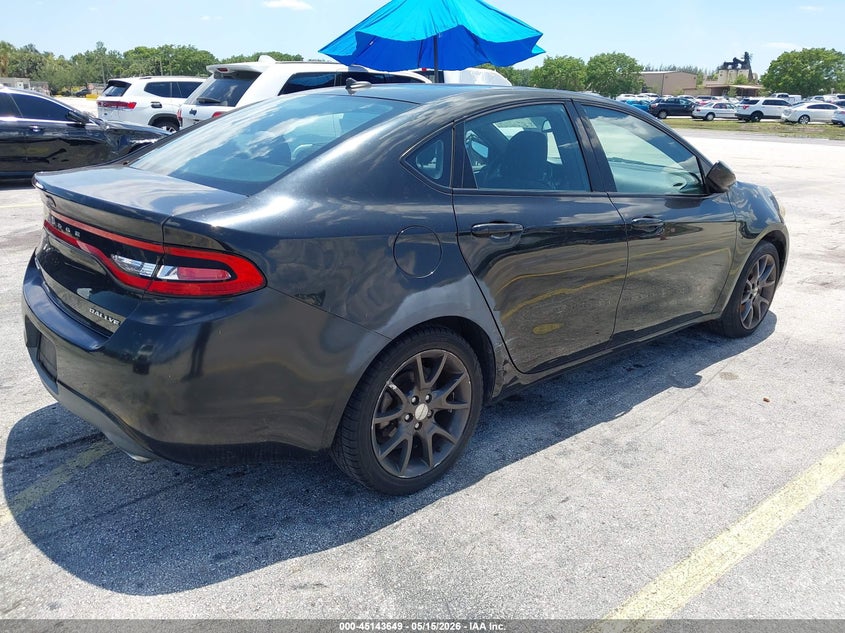 Vin: 1c3cdfbb1gd529550, lot: 45641288, dodge dart sxt 20164