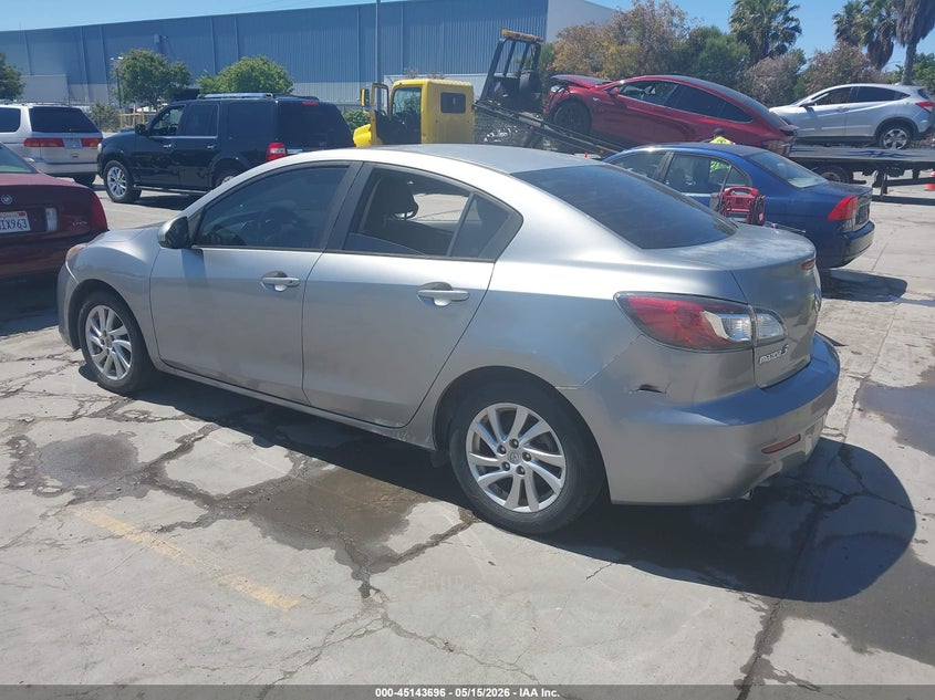 Vin: jm1bl1v81c1531095, lot: 45641335, mazda mazda3 i touring 20123